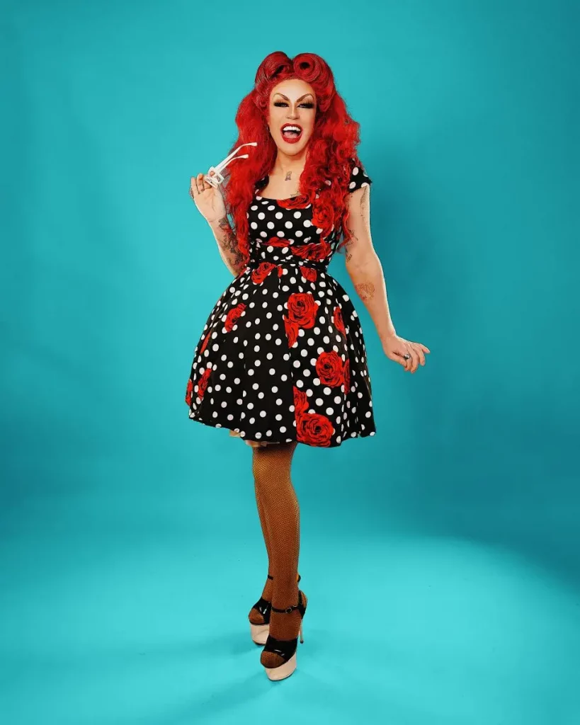 Iristerika de los Nervios, artista drag de Gula Gula